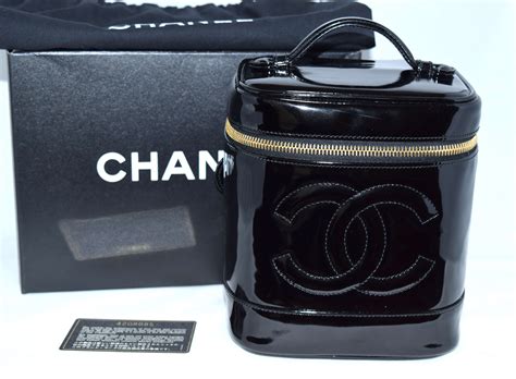 chanel beauty vanity bag|Chanel vanity bag vintage.